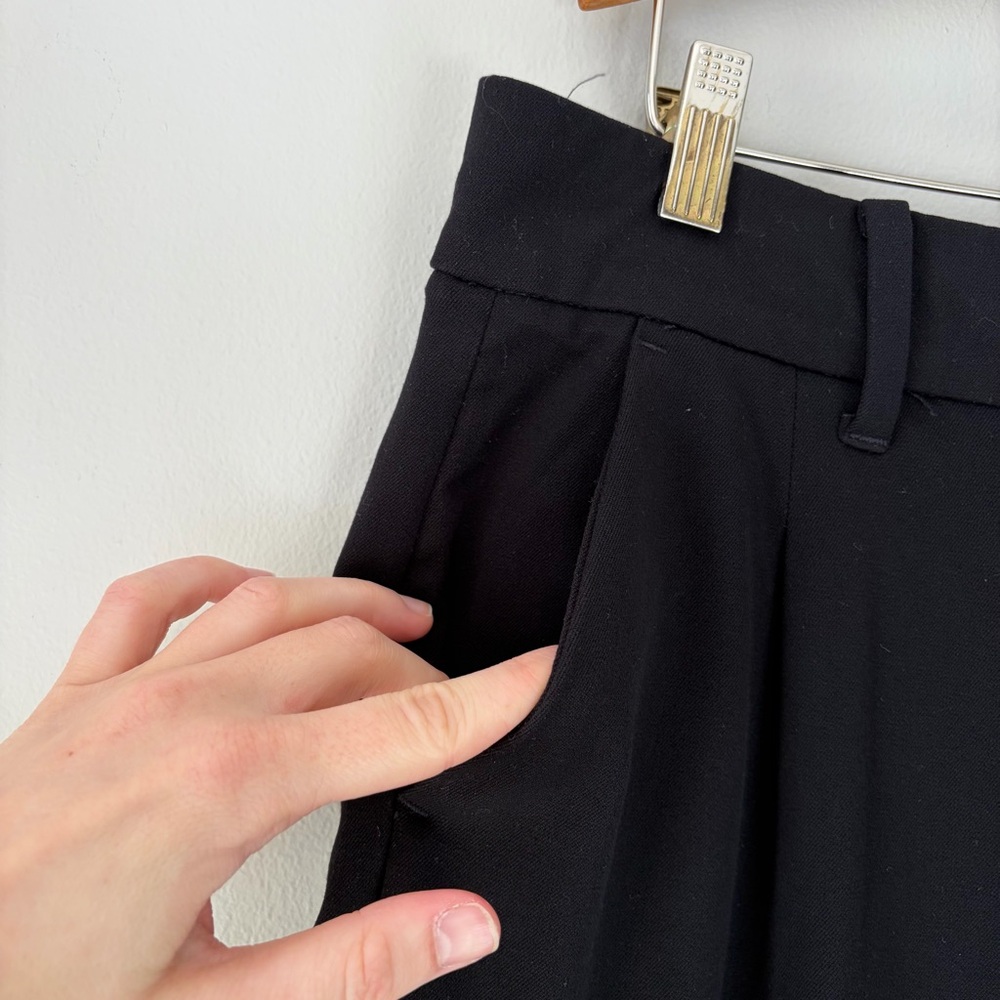 American Eagle Black Poppy Wide Leg Trousers - Picture 12 of 12
